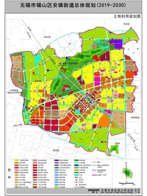 《无锡市锡山区安镇街道总体规划修改(2019-2030)》,进行批后公布